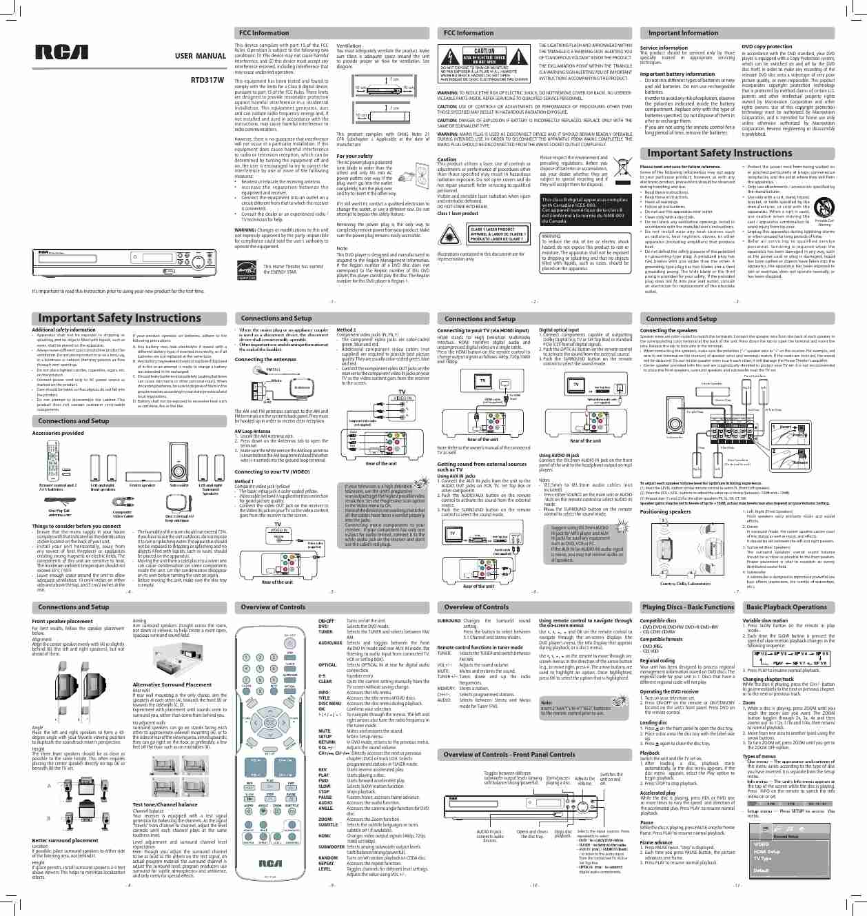 RCA Home Theater System RTD317W-page_pdf